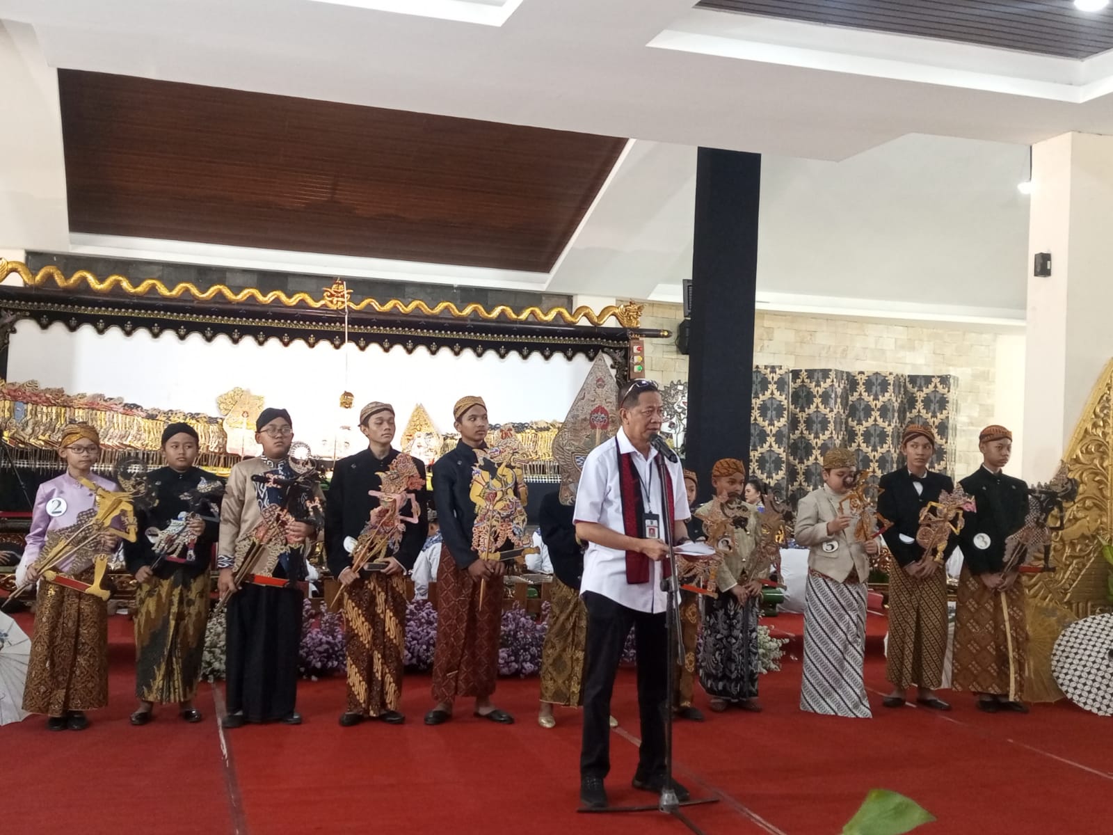 DISKOMINFO Kota Semarang Mengikuti Pembukaan Festival Dalang Anak di Gedung Ki Narto Sabdo TBRS